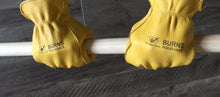 Load image into Gallery viewer, Custom Engraved Leather Work Gloves