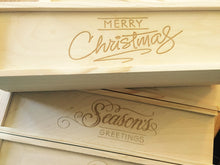Load image into Gallery viewer, Custom Engraved Wine Box - Company Logo