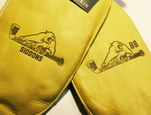 Load image into Gallery viewer, Lined Leather Chopper Mittens with Logo