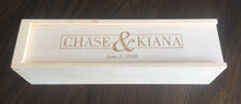 Load image into Gallery viewer, Custom Engraved Wine Box - Modern
