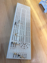 Load image into Gallery viewer, Custom Engraved Cribbage Board
