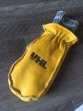 Load image into Gallery viewer, Custom Engraved Wool Lined Leather Chopper Mittens
