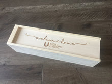 Load image into Gallery viewer, Custom Engraved Wine Box - Housewarming
