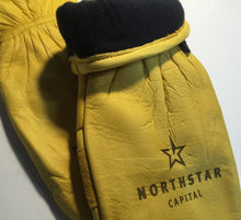 Load image into Gallery viewer, Lined Leather Chopper Mittens with Logo
